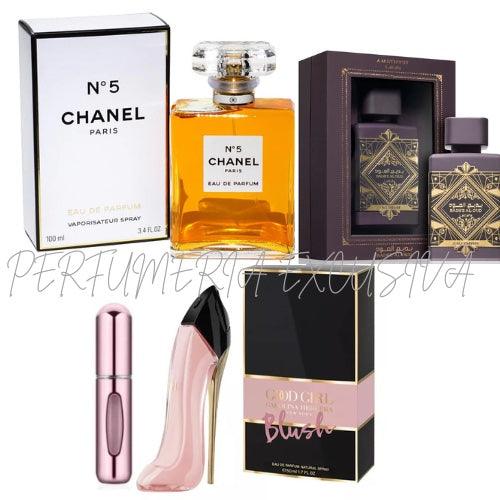 Chanel n5+good blush+ Amethyst+perfumero